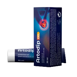 Artodip gel — vista del tubo da 50 ml di gel articolare